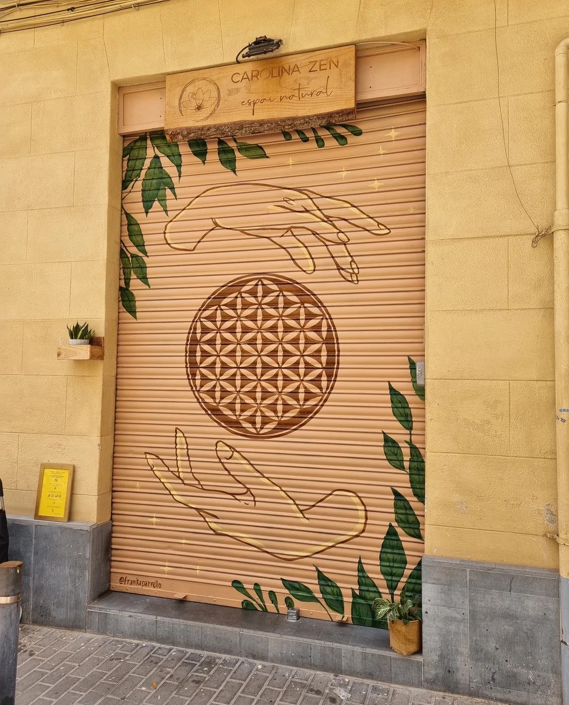 Carolina Zen — persiana mural