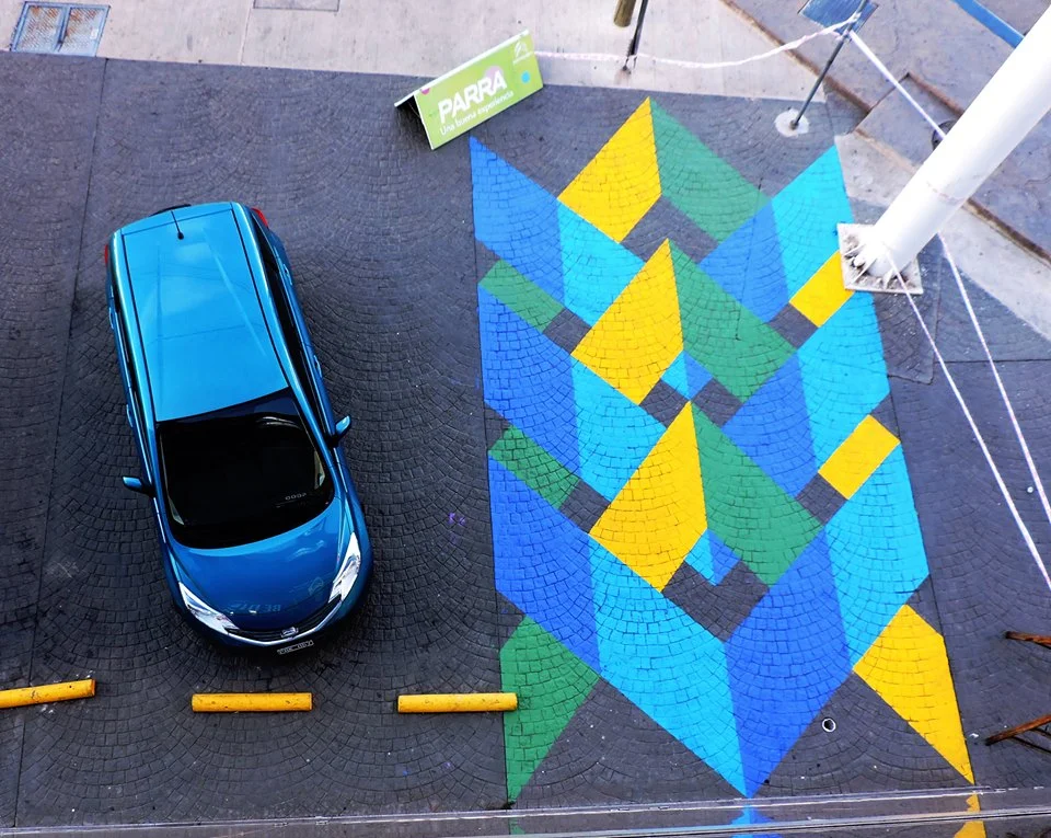 Citroën Parra — mural corporativo Córdoba